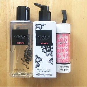 NWT “Victoria’s Secret WICKED” Body Spray/Lotion